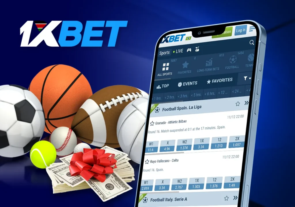 Betting on sports and various events at 1xBet