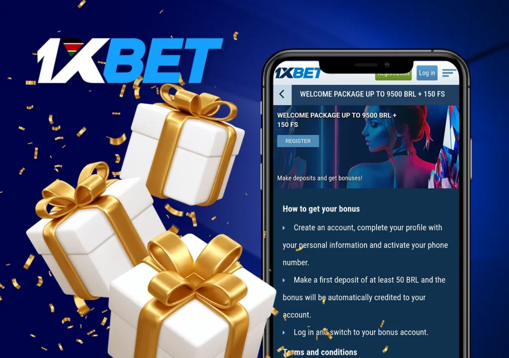 Welcome Bonus 1xbet for new users