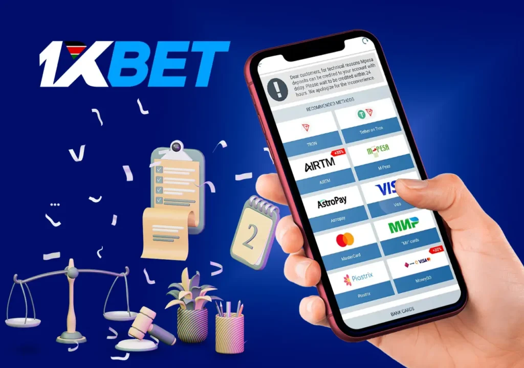 Rules for using a promo code at 1xBet casino